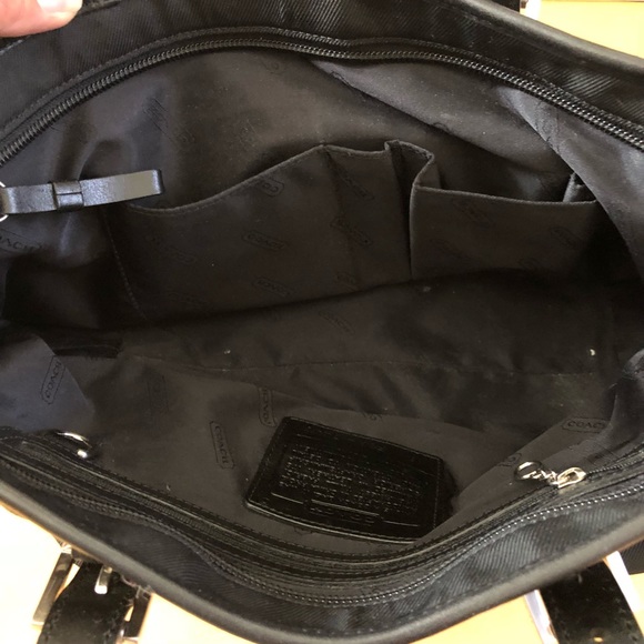 Coach Black Handbag - Picture 5 of 8
